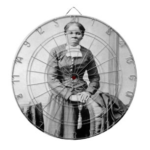 Harriet Tubman Conductor Underground Railroad Dartboard