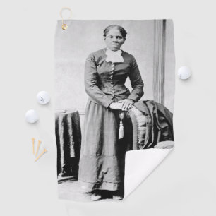 Harriet Tubman Conductor Underground Railroad Golf Towel