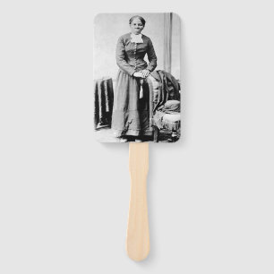 Harriet Tubman Conductor Underground Railroad Hand Fan