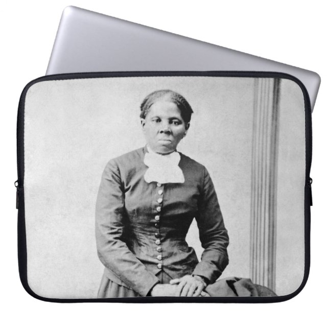 Harriet Tubman Conductor Underground Railroad Laptop Sleeve (Front)