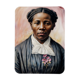 Harriet Tubman Original Watercolor Art Magnet