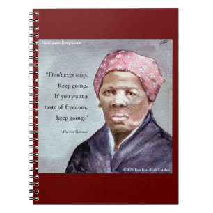 Harriet Tubman & Quote Notebook