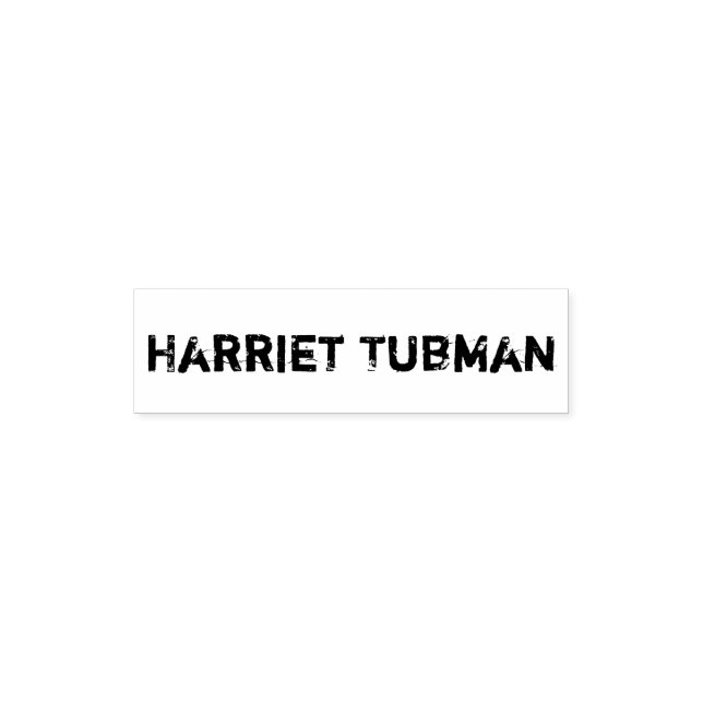 Harriet Tubman Self Inking Rubber Stamp (Design)