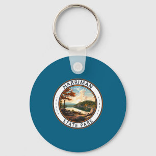 Harriman State Park New York Badge _1  Key Ring