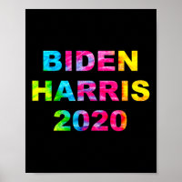 Harris 2020 Election Tie Dye Vintage Hippie 