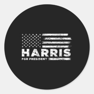Harris 2020 For President Liberal Democrat2  Classic Round Sticker