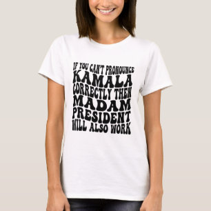 Harris 2024 Campaign - Clean Minimalist Graphic De T-Shirt