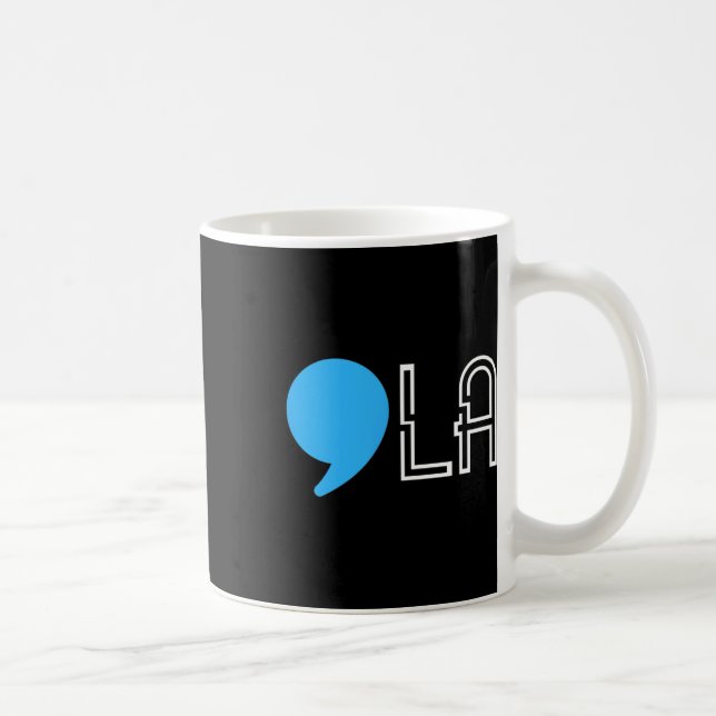 Harris 2024 Election Funny Comma  Coffee Mug (Right)