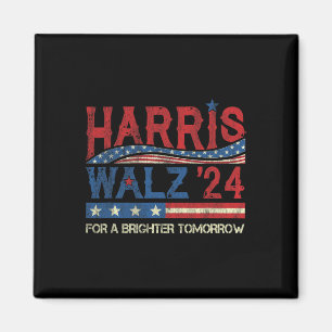 Harris 2024 For A Brighter Tomorrow Kamala Wheimer Magnet