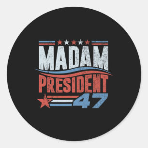 Harris 2024 For President Election Campaign 1 Classic Round Sticker