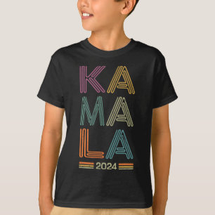Harris 2024 For President Election Campaign Retro T-Shirt