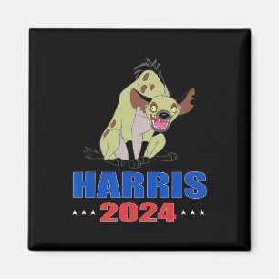 Harris 2024 Funny Hyena  Magnet
