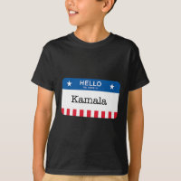 Harris 2024 Last Minute Costume kamala Name Tag 