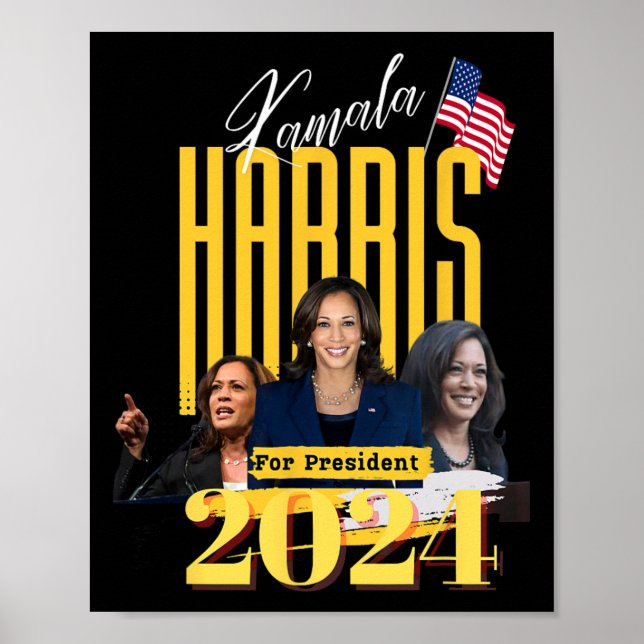 Harris 2024  poster (Front)