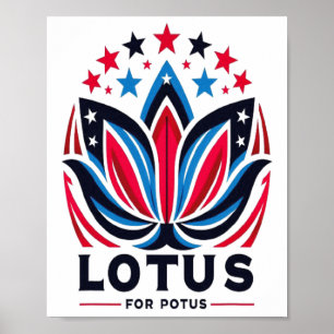 Harris 2024 President Campaign White Dudes Walz Wa Poster