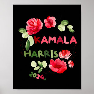 Harris 2024 President Women Funny America Election Poster