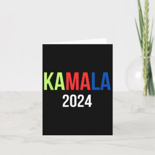 Harris 2024 Presidential Campaign Card