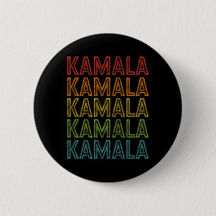 Harris 2024 Presidential Election Retro Grunge 1  6 Cm Round Badge