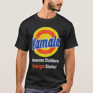 Harris 2024 Removes Stubborn Orange Stains (on Bac T-Shirt