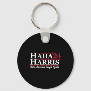 Harris 24 Make America Laugh Again Key Ring