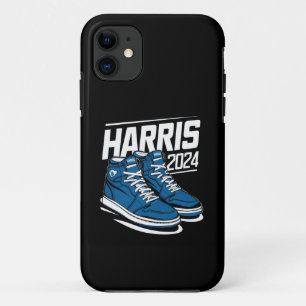 Harris 24 Vote President Kamala Election Sneakers Case-Mate iPhone Case