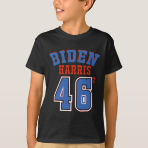 Harris 46 Squared Joe Biden 46th President Of Usa  T-Shirt