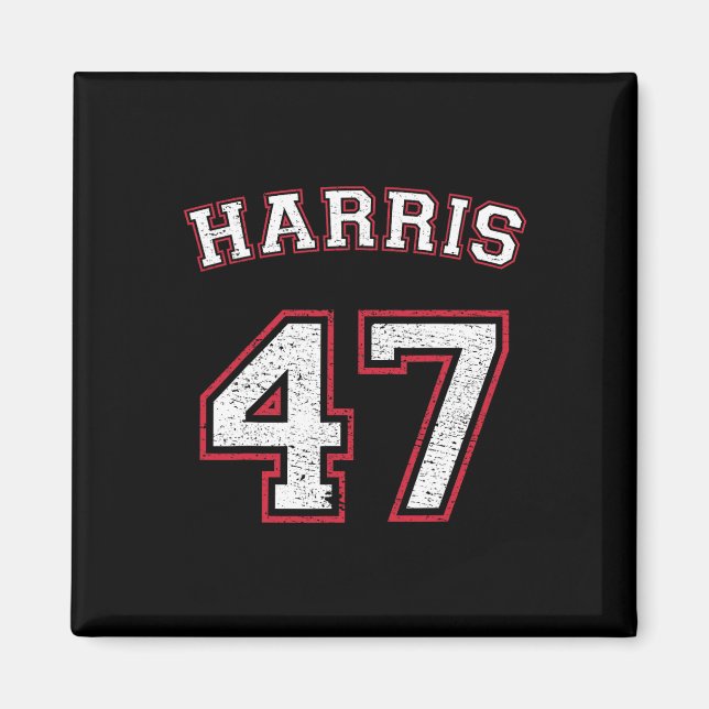 Harris 47 47th President  Magnet (Front)