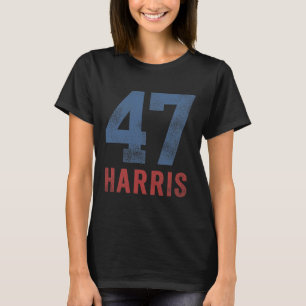 Harris 47 First Woman President For Girls And Teen T-Shirt