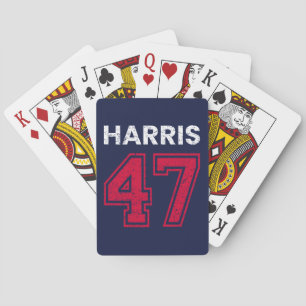 Harris 47 I - Kamala Harris For President Playing Cards