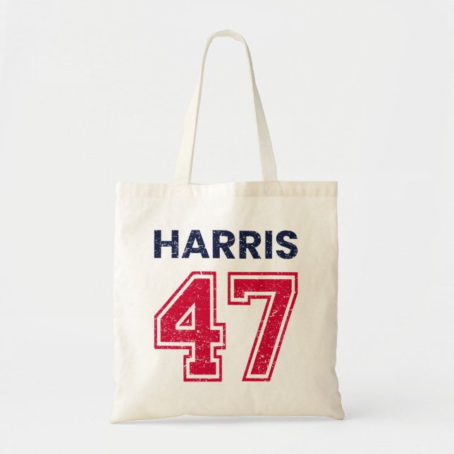 Harris 47 I - Kamala Harris For President Tote Bag (Front)