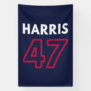Harris 47 III - Kamala Harris For President Banner