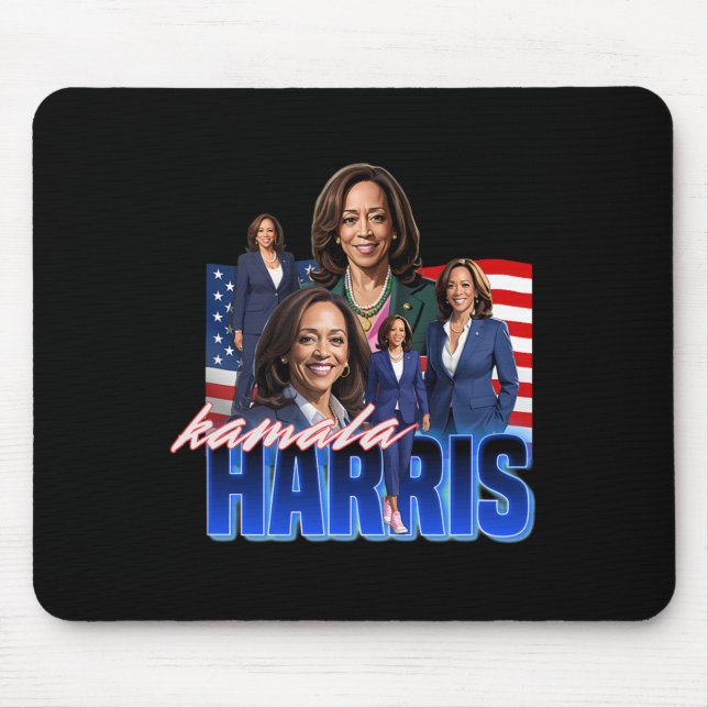 Harris American Flag Bootleg  Mouse Pad (Front)