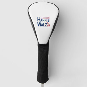 Harris and Walz 2024 Election Pairing  Golf Head Cover