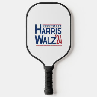 Harris and Walz 2024 Election Pairing Pickleball Paddle
