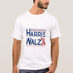 Harris and Walz 2024 Election Pairing T-Shirt