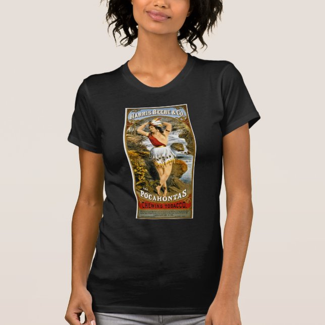 Harris, Beebe, & Co. -  Pocahontas Chewing Tobacco T-Shirt (Front)