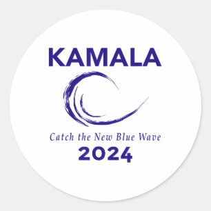 Harris Campaign 2024 Classic Round Sticker