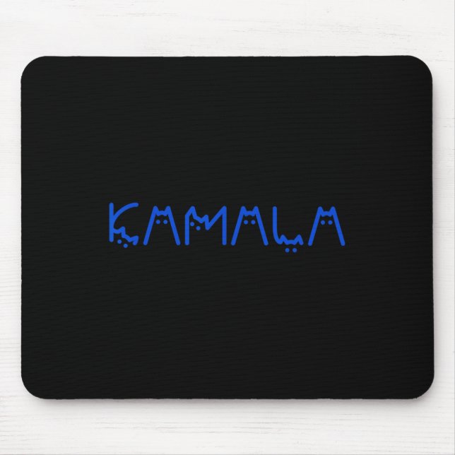 Harris Cat Lettering Positive Funny 14  Mouse Pad (Front)