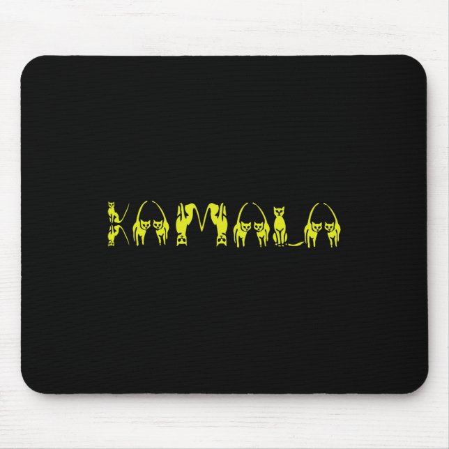 Harris Cat Lettering Positive Funny 15  Mouse Pad (Front)