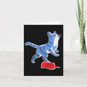 Harris Cat Stepping On Mega Hat Vp President Card
