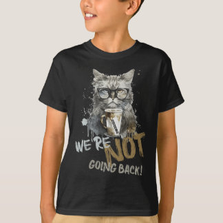 Harris Childless Cat Lady We're Not Going Back  T-Shirt
