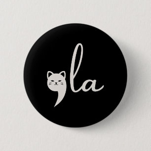 Harris Comma-la Cat Ladies For Harris  6 Cm Round Badge