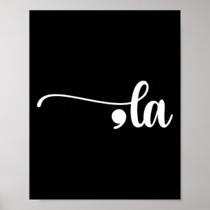 Harris Comma La Punctuation La  Poster