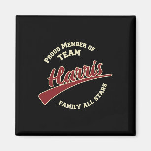Harris Family Last Name Magnet