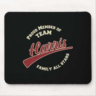 Harris Family Last Name  Mouse Pad