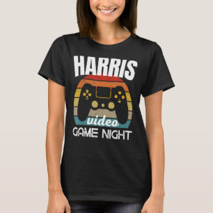 Harris Family Video Game Night T-Shirt