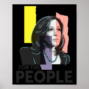 Harris For People 2024 Election President  Poster
