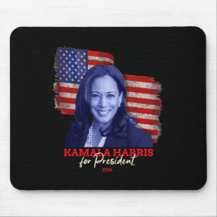 Harris For President 2024 Madam Vice President 1 Mouse Pad