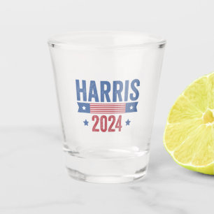 Harris For President Election Democrats American Shot Glass