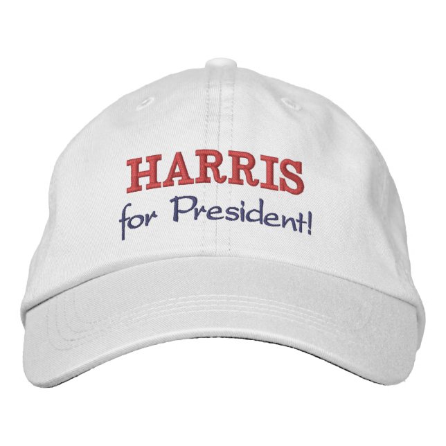 Harris for President Embroidered Hat (Front)
